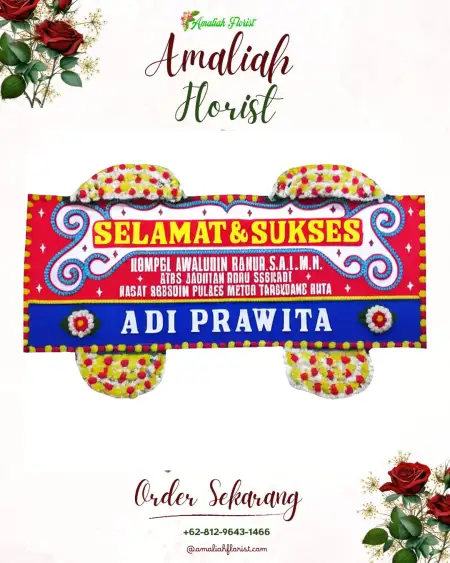 Papan Bunga Ucapan Selamat Kaliurip