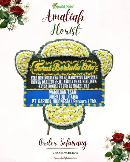 Papan Bunga Duka Kaliurip